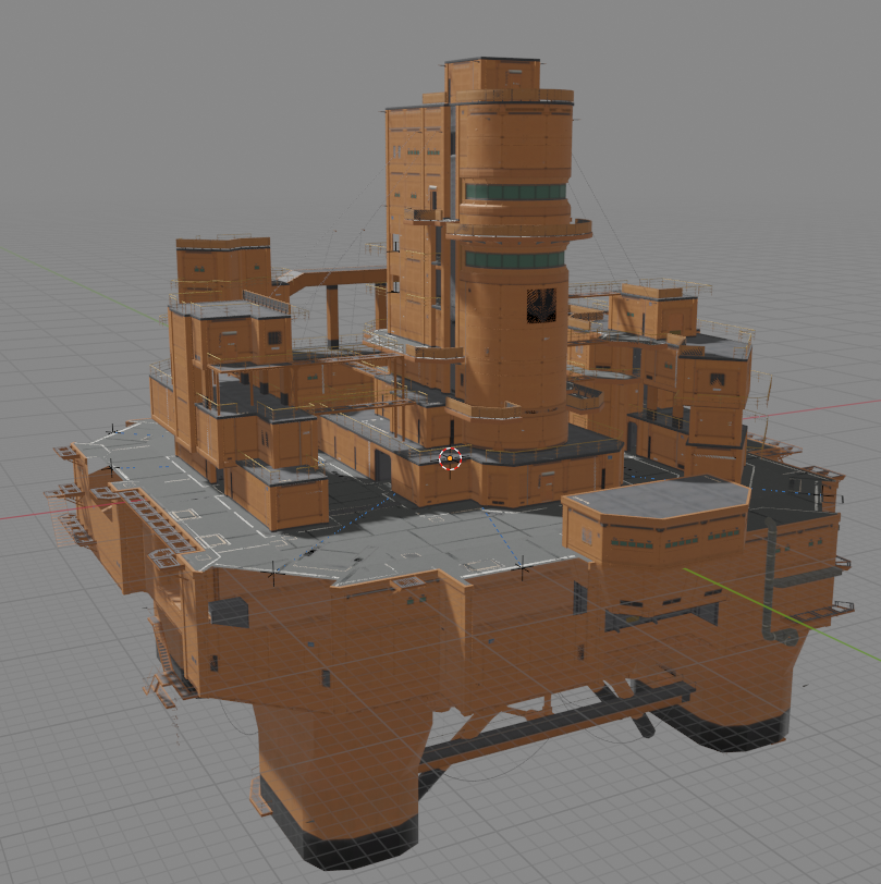 Open3DLab • MGS 5 Mother base project