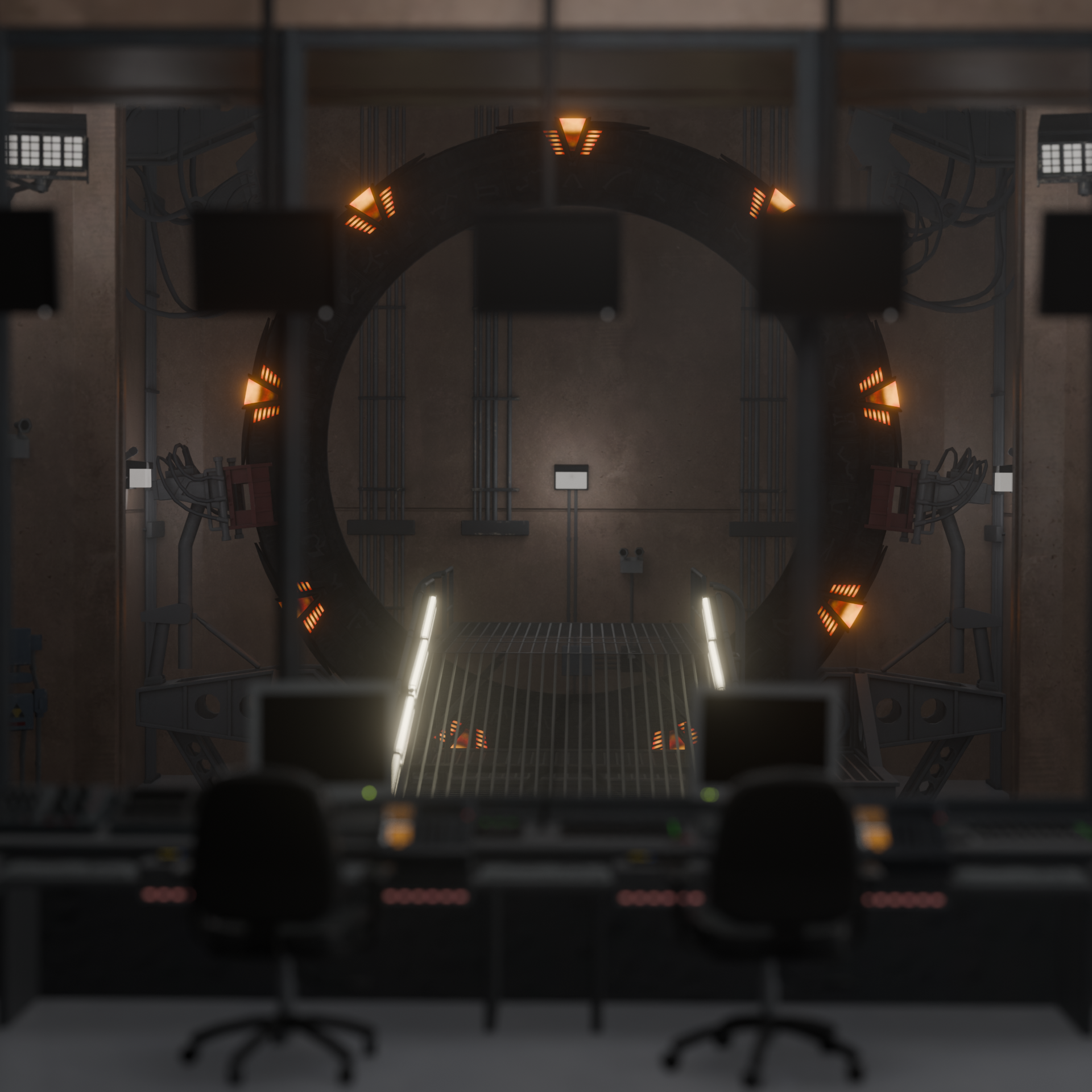 Open3DLab • Gate Room : Stargate Timekeepers
