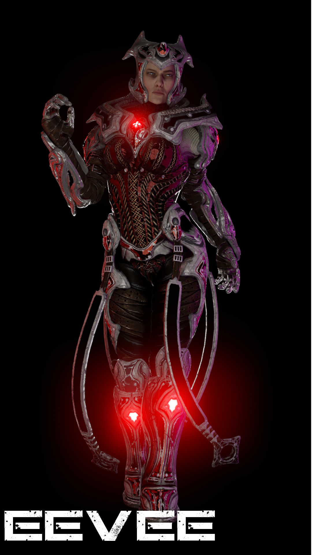Open3DLab • Myrrah, Queen of the Locust