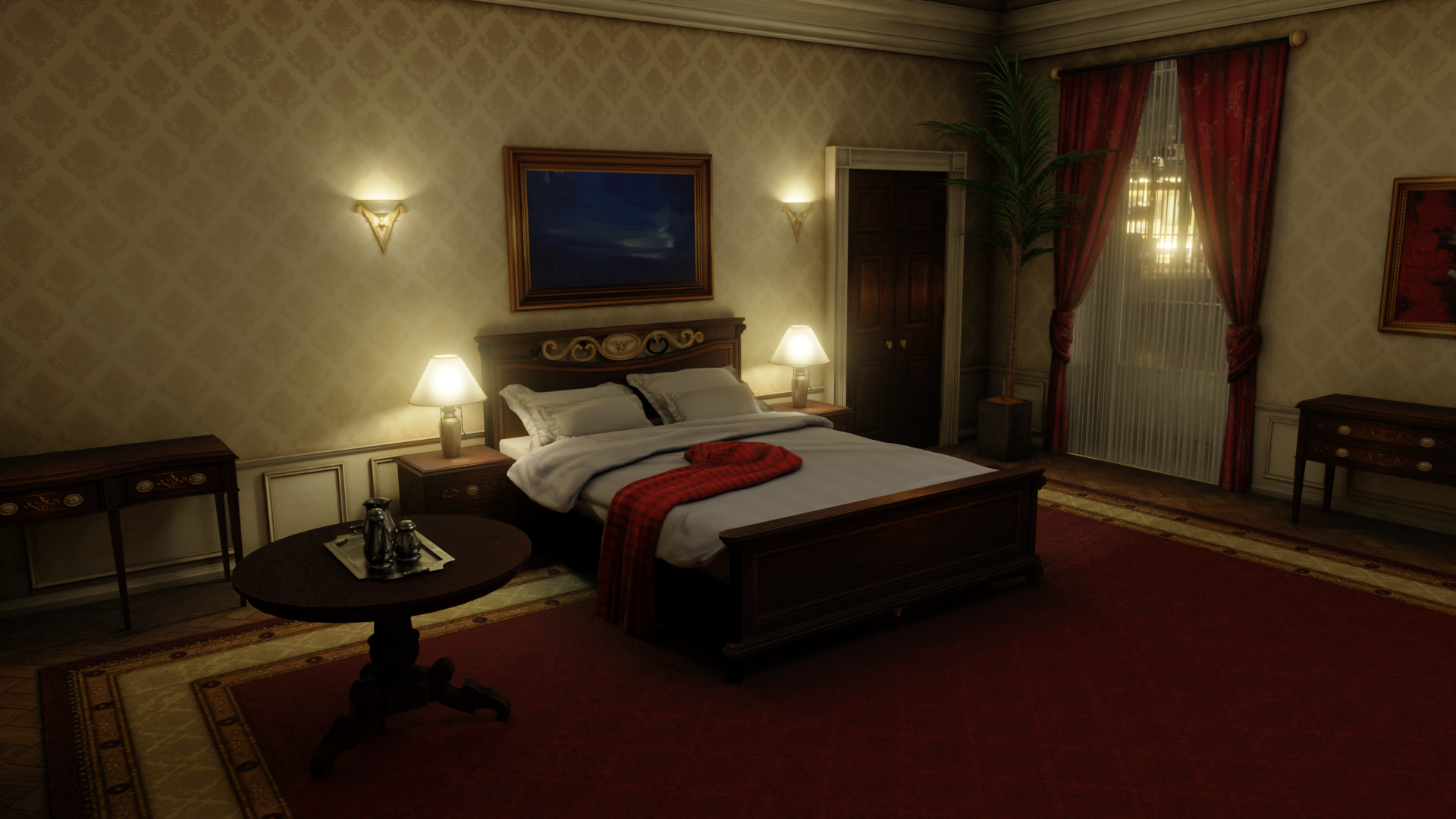 Open3DLab • White House Bedroom