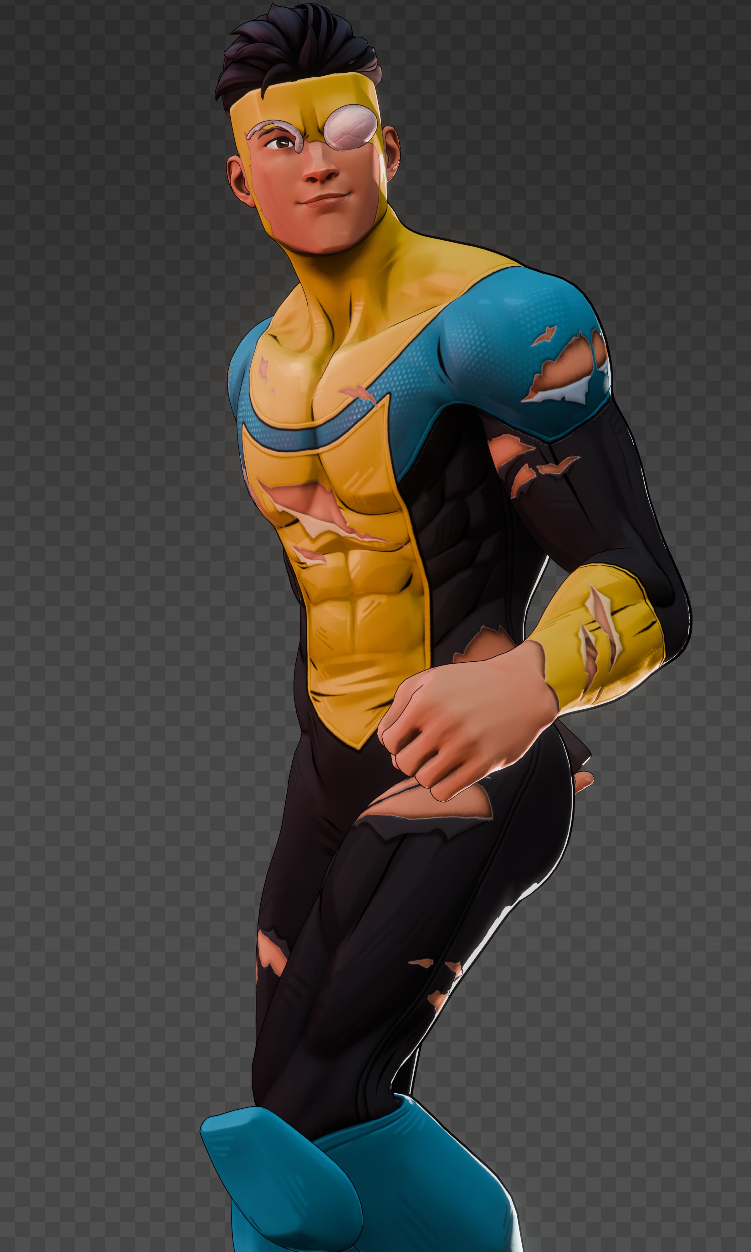 Open3DLab • Mark Grayson Base Invincible VS