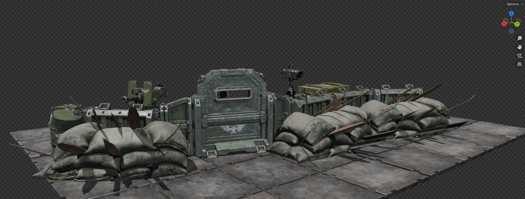 Open3DLab • WH40K SM2 - Assets Browser