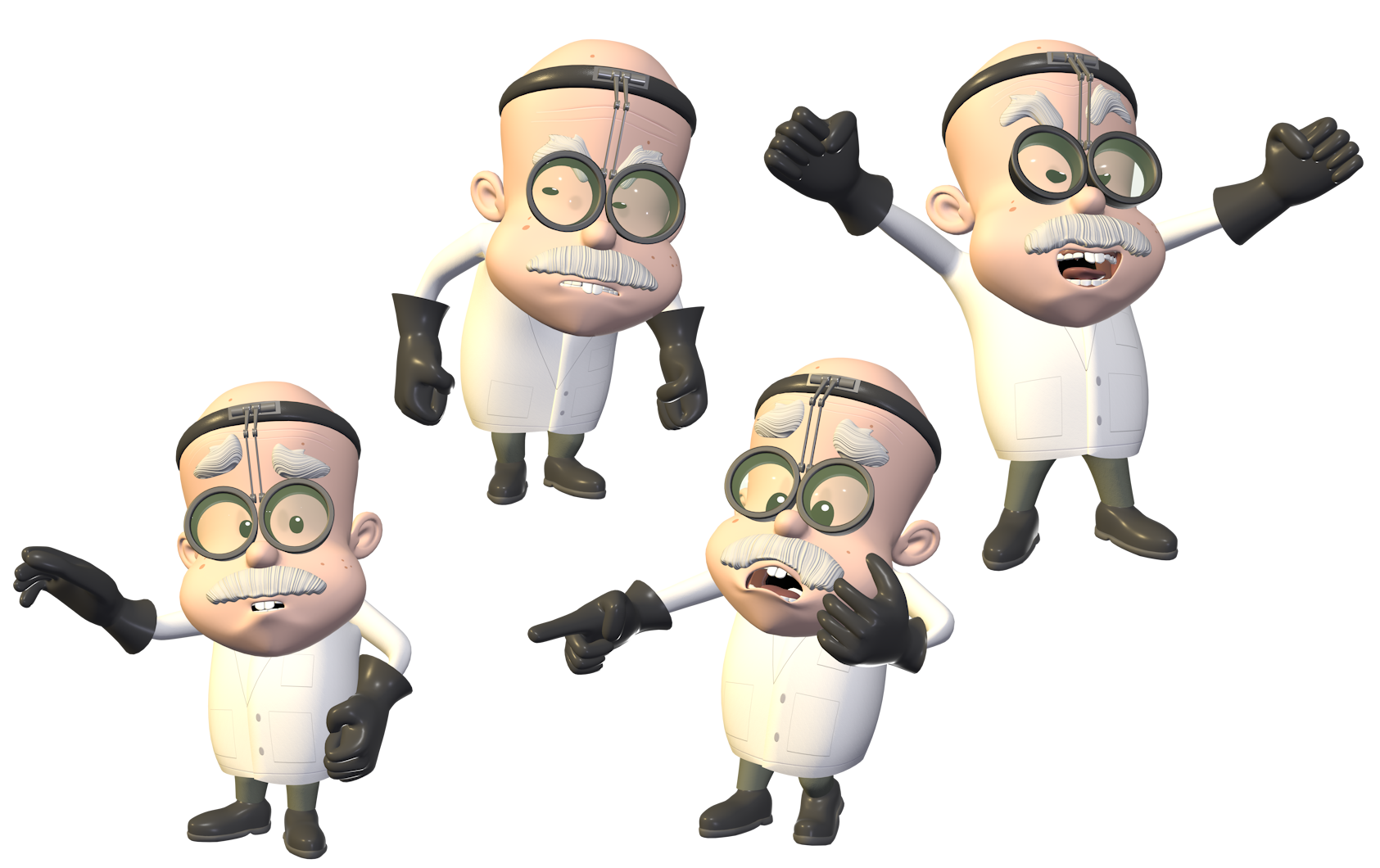 Open3DLab • Professor Finbarr Calamitous (Jimmy Neutron)
