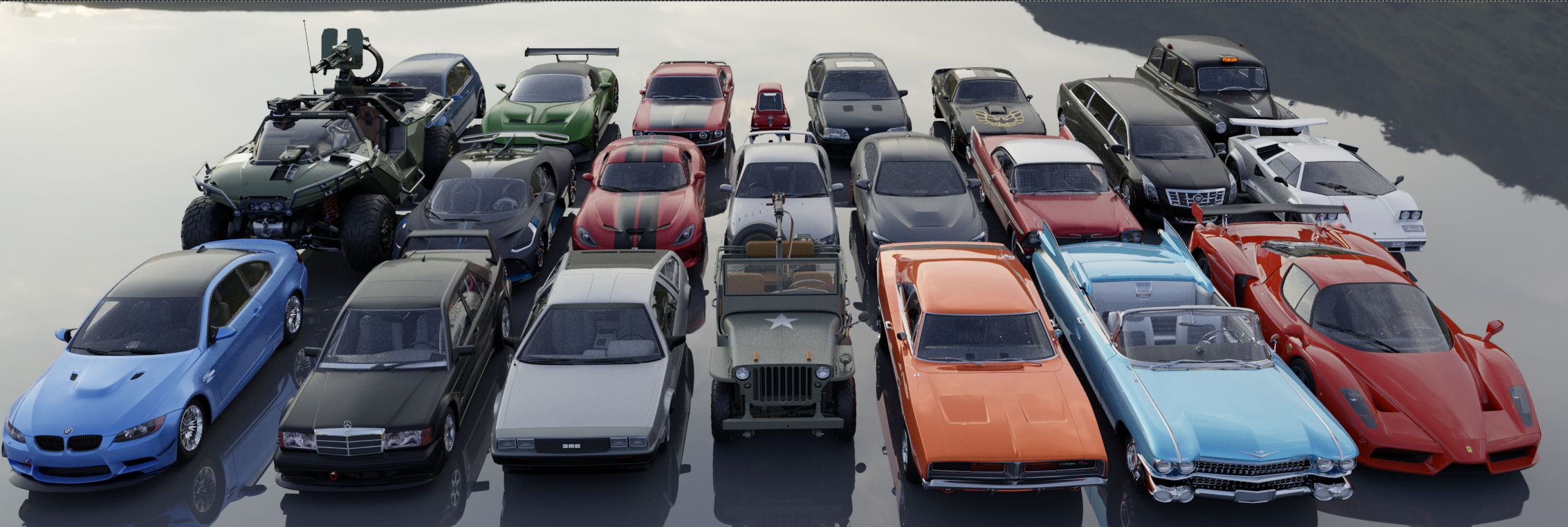 Open3DLab • Forza Horizon Car pack