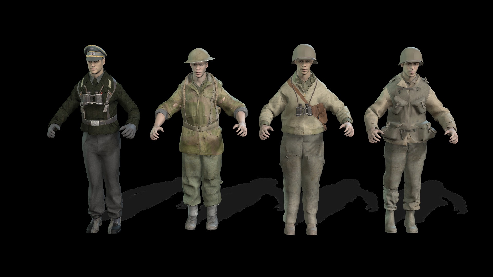 SFMLab • call of duty ww2 Model Pack