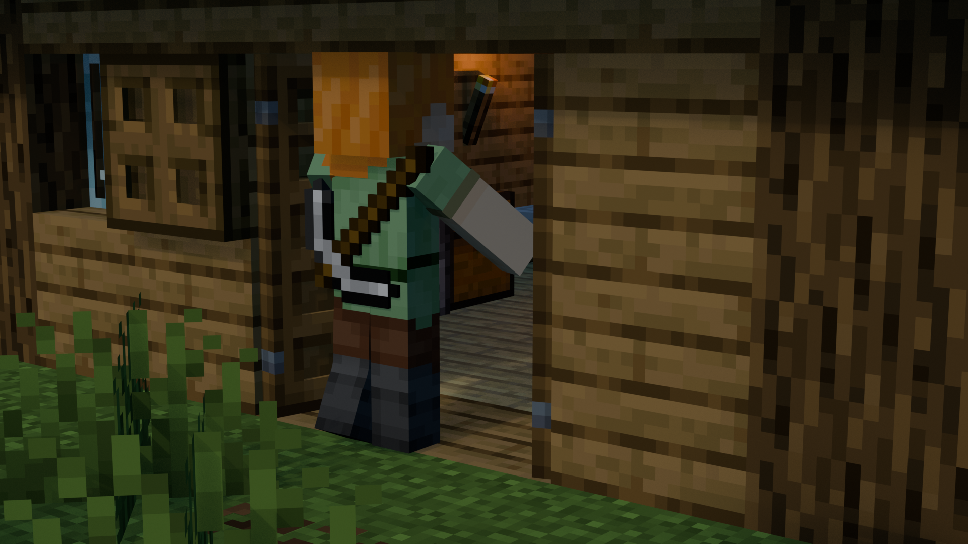 Minecraft: Dignified Doors