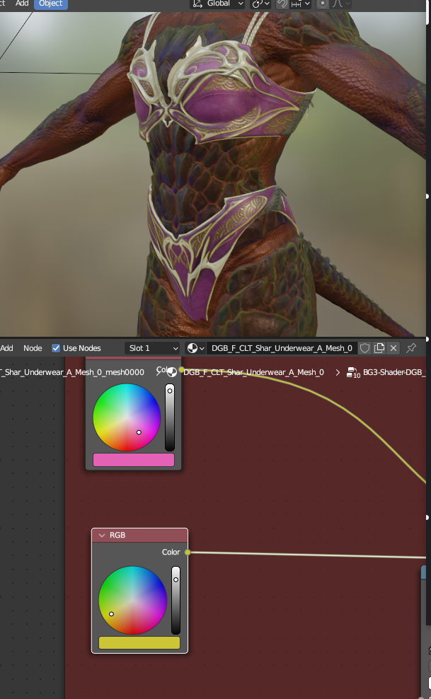 Open3DLab • Dragonborn (Female) - Baldur's Gate 3