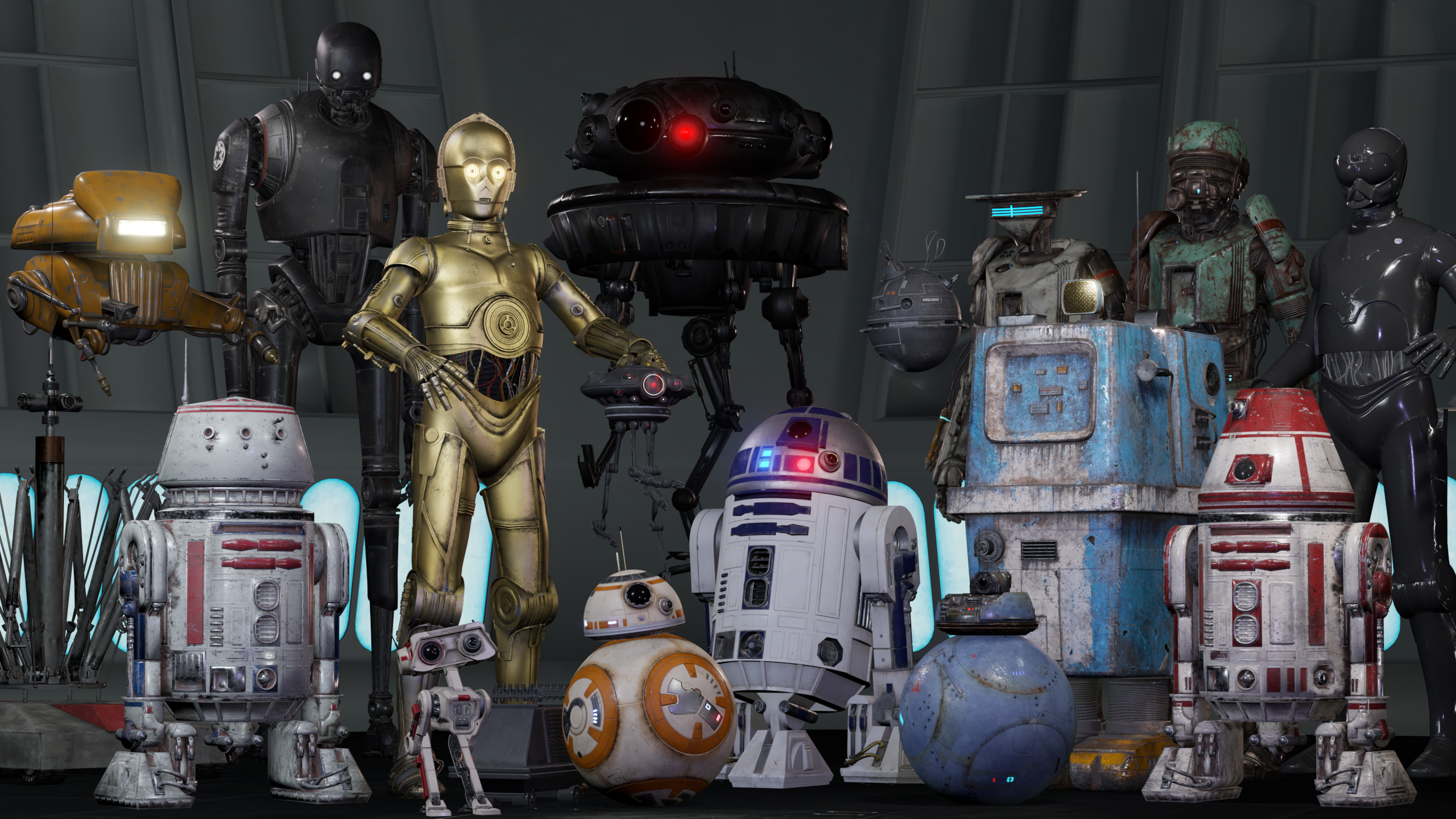 SFMLab • Star Wars Droid Models