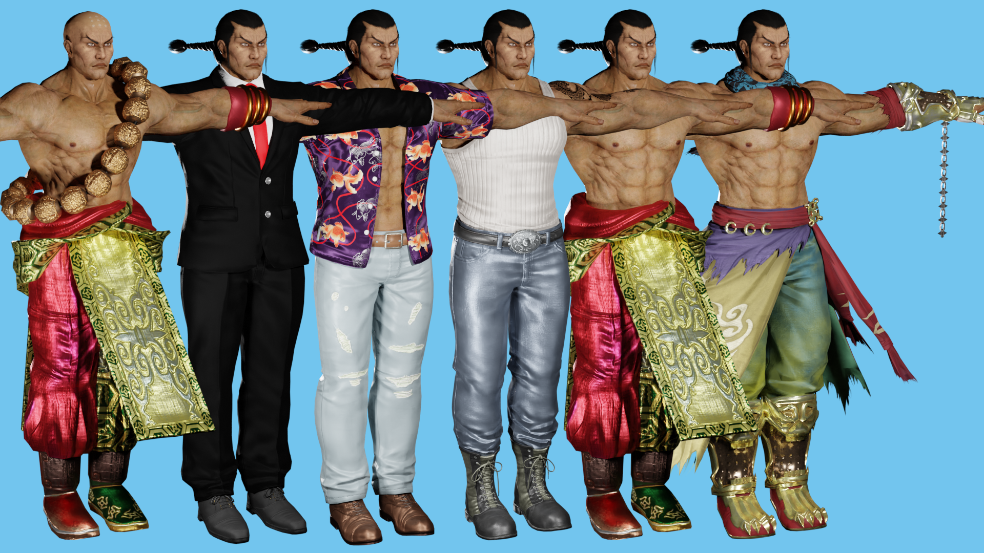 Open3DLab • Tekken 7 Feng Wei
