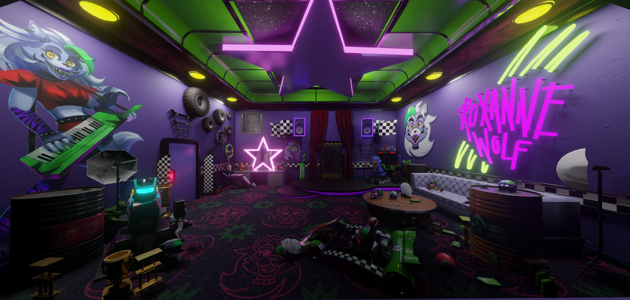 Open3DLab • Roxy Green Room (By DravenJV01)