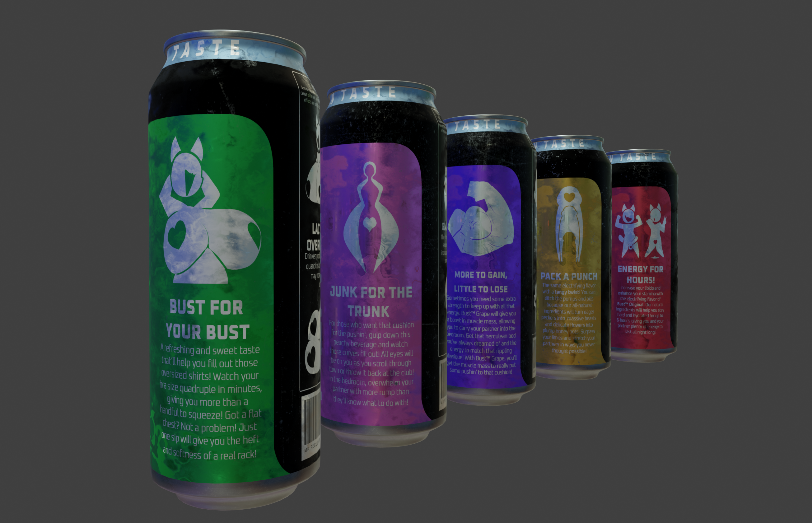 SmutBase • BUST energy Drink