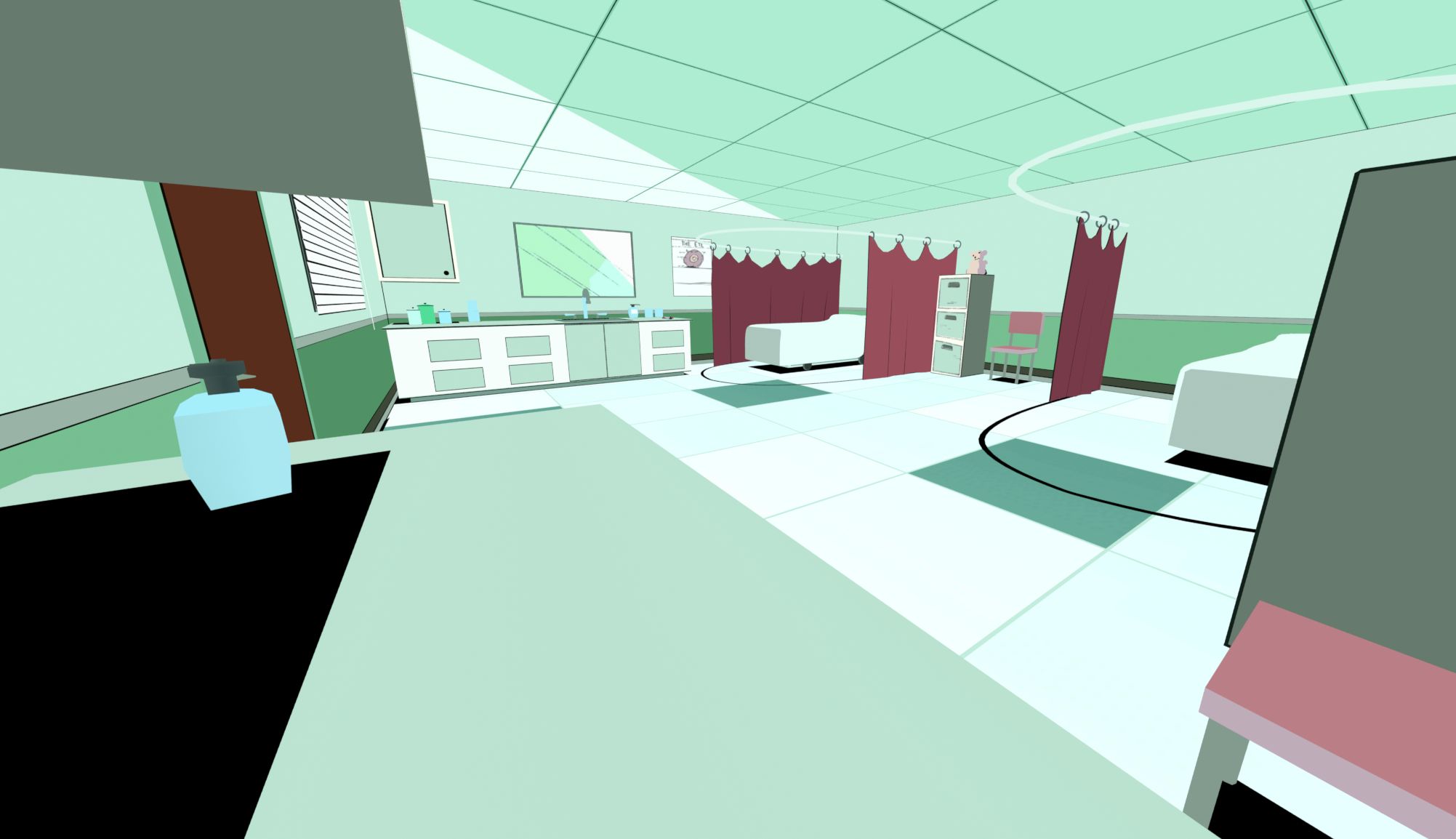 Open3DLab • Hospital Room (Steven Universe)