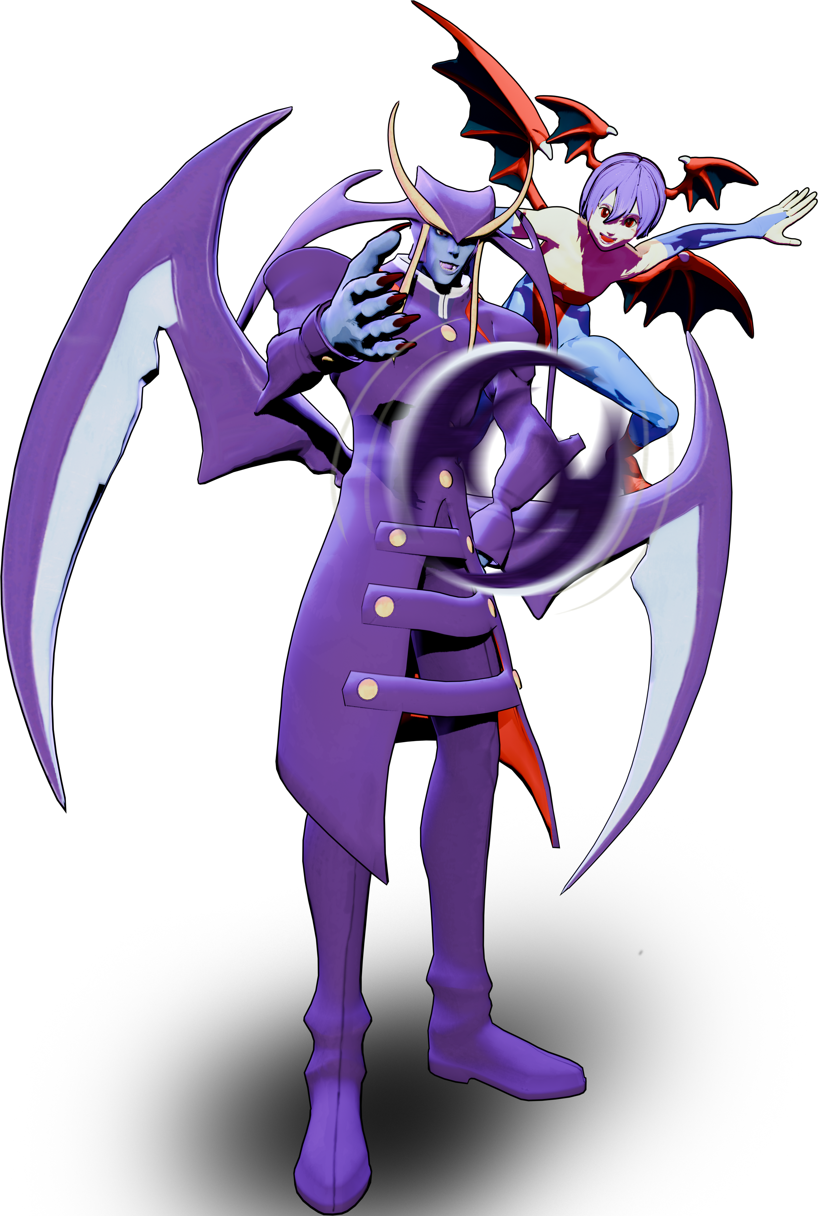 Open3DLab • Jedah Dohma MVCI Model Edit (OG Darkstalkers outfit) by ...