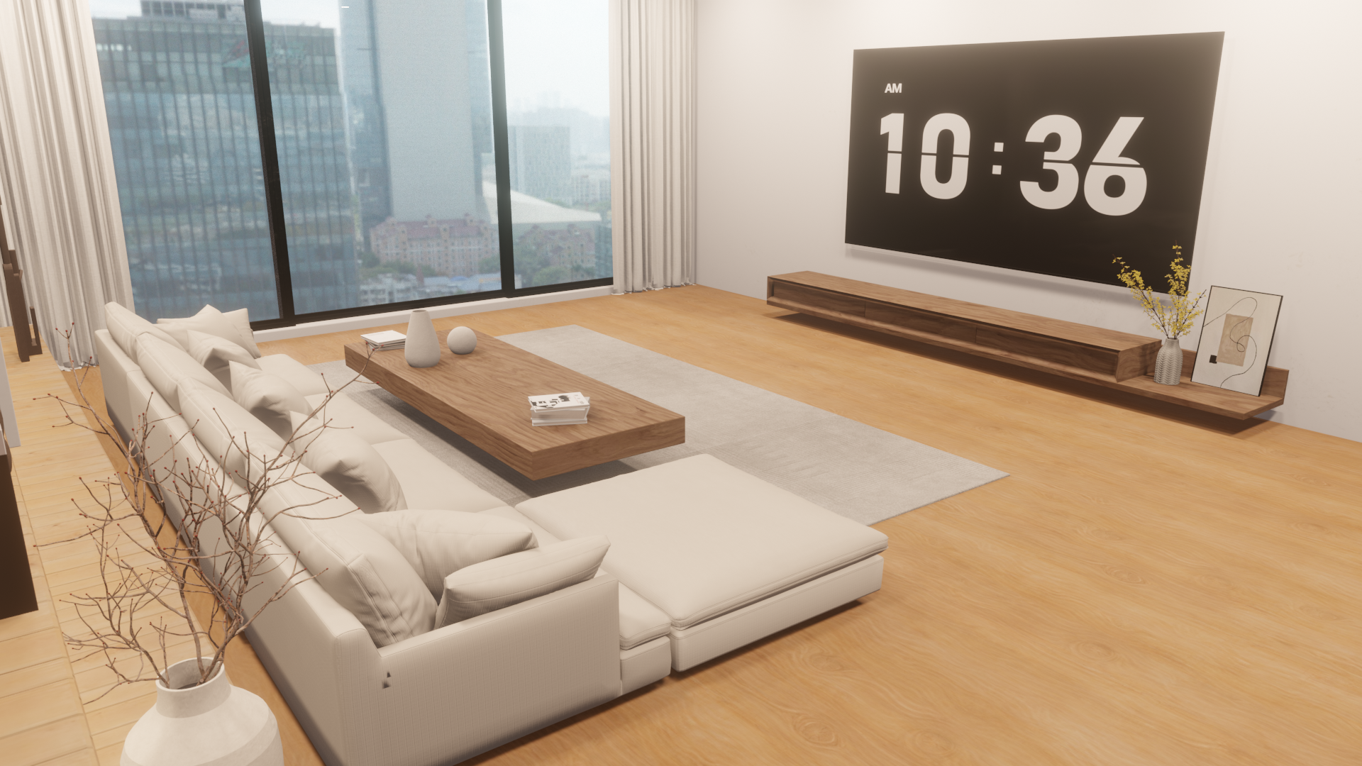 Open3DLab • Minimalism Living Room