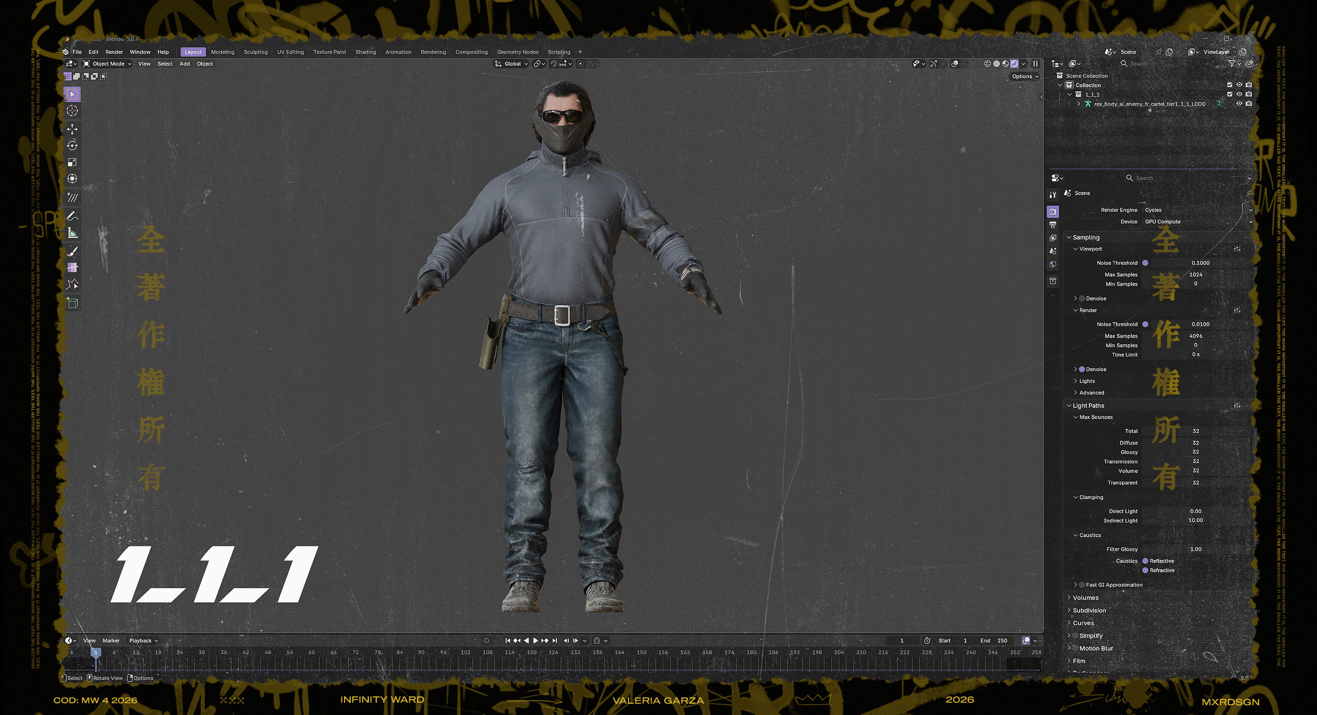 Open3DLab • FR CARTEL | COD:MW 4