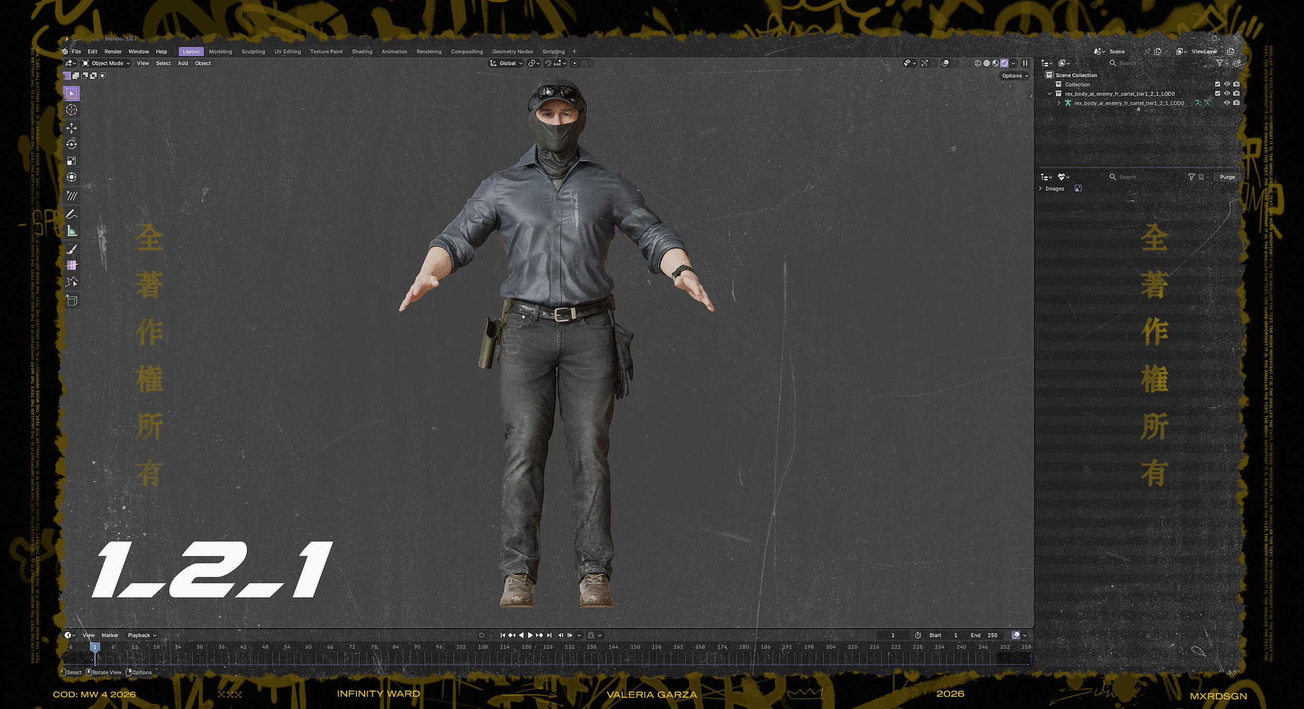 Open3DLab • FR CARTEL | COD:MW 4