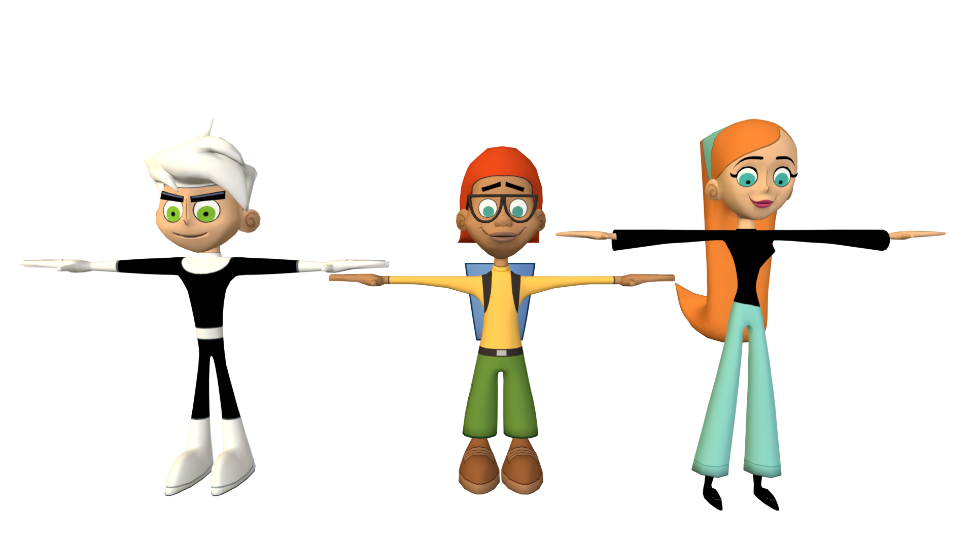 Open3DLab • Nicktoons Snapshot Model Pack
