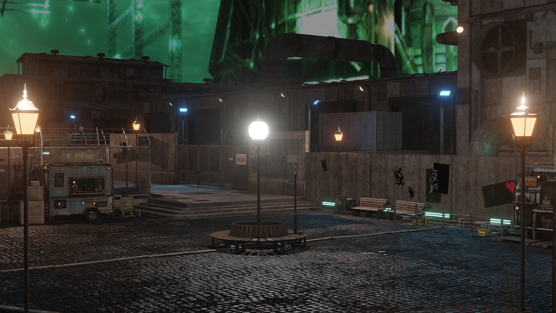 Open3DLab • Train Station Slum 7 - Final Fantasy 7 Remake