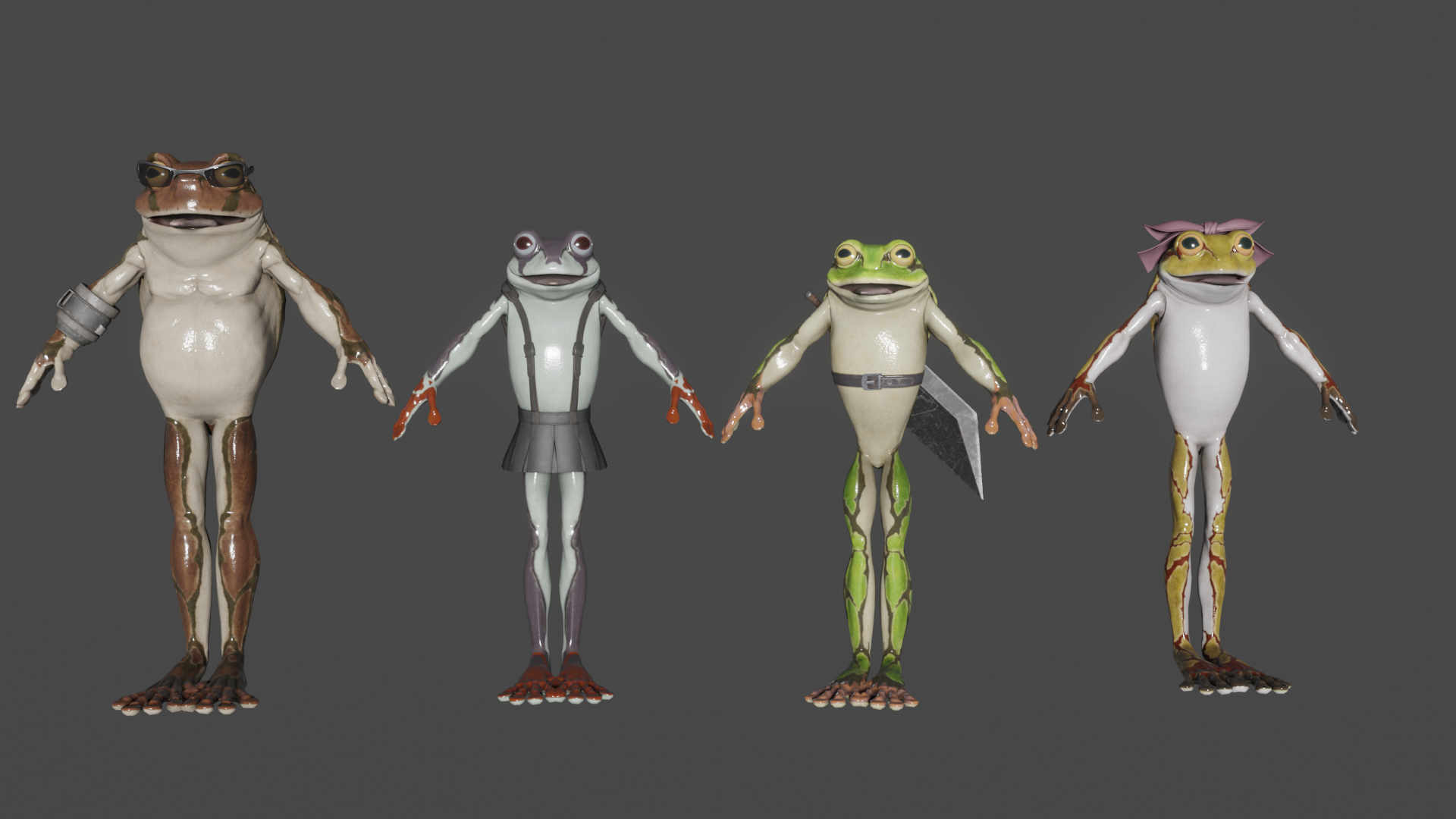Open3DLab • Toads - FF7 Remake