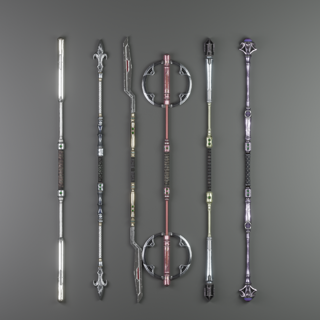 Open3DLab • FF7 - weapons
