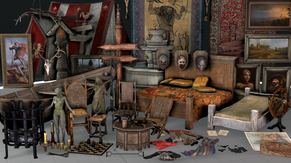 SFMLab • Witcher 3 Prop Pack 3
