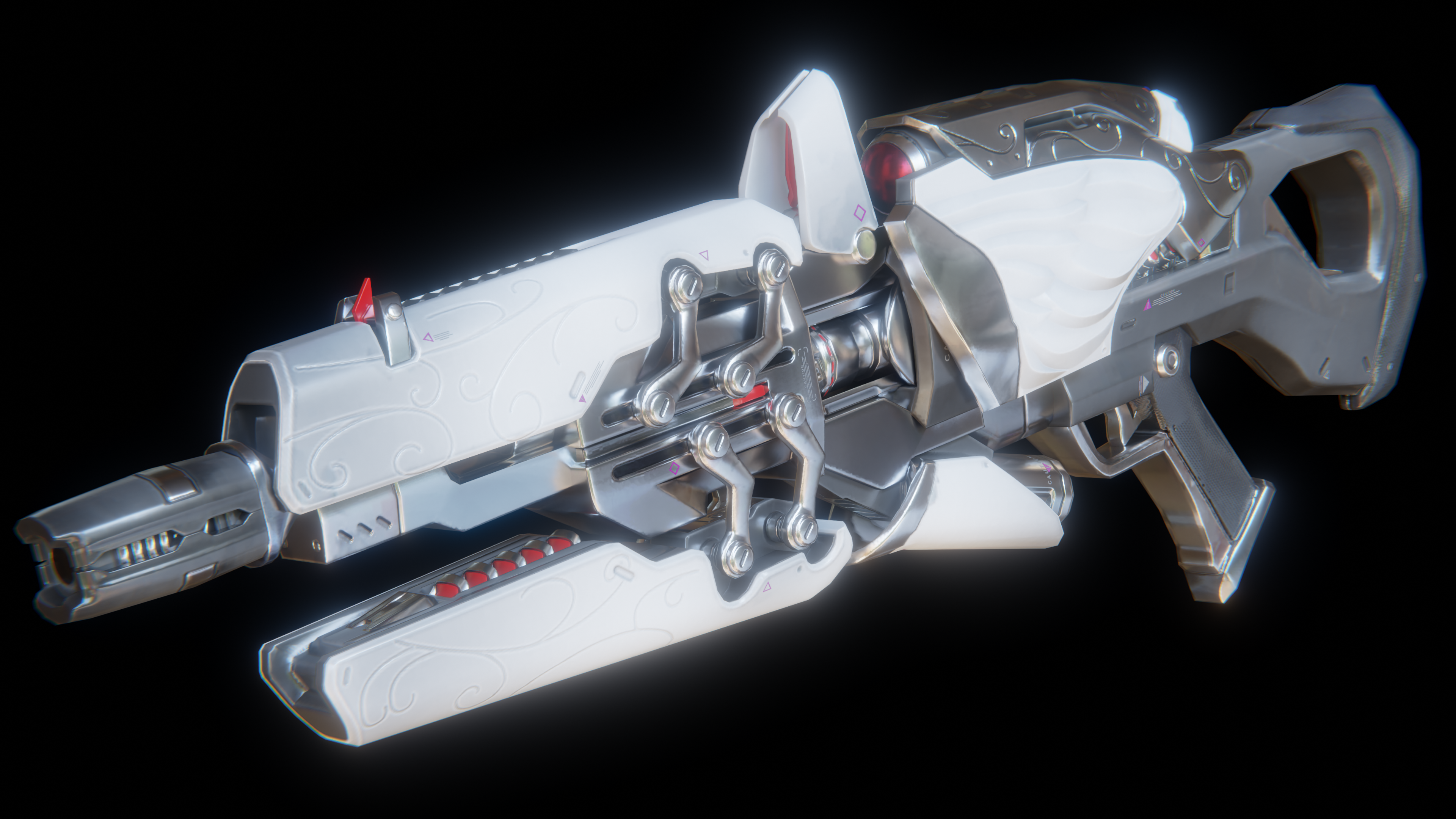 Open3DLab • WidowMaker Odette Skin (+ Weapon)