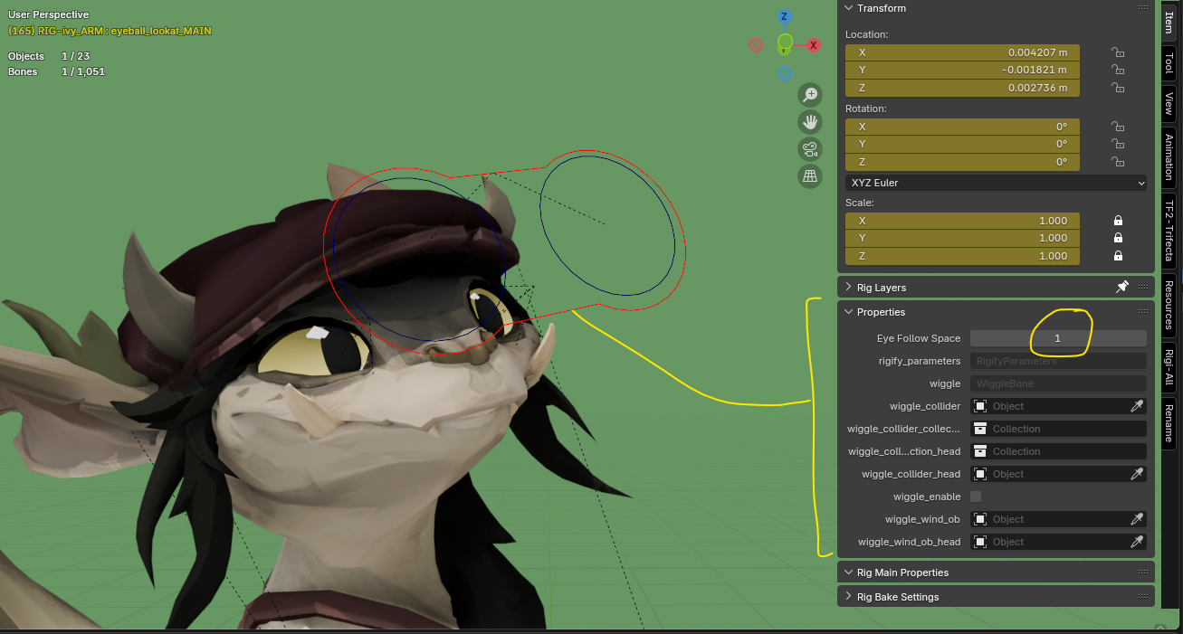 Open3DLab • Ivy (Deadlock) enhanced rig