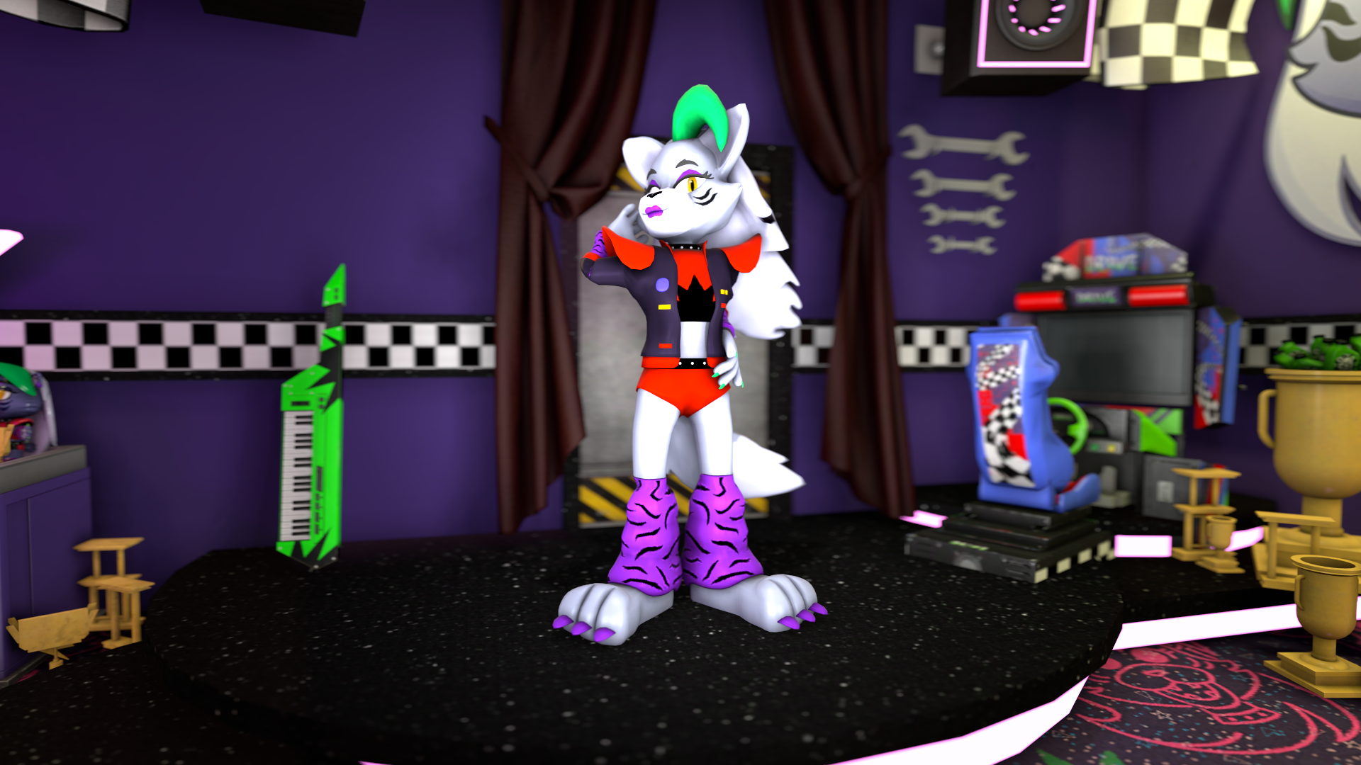 SFMLab • [FNAF SB] Roxy Wolf