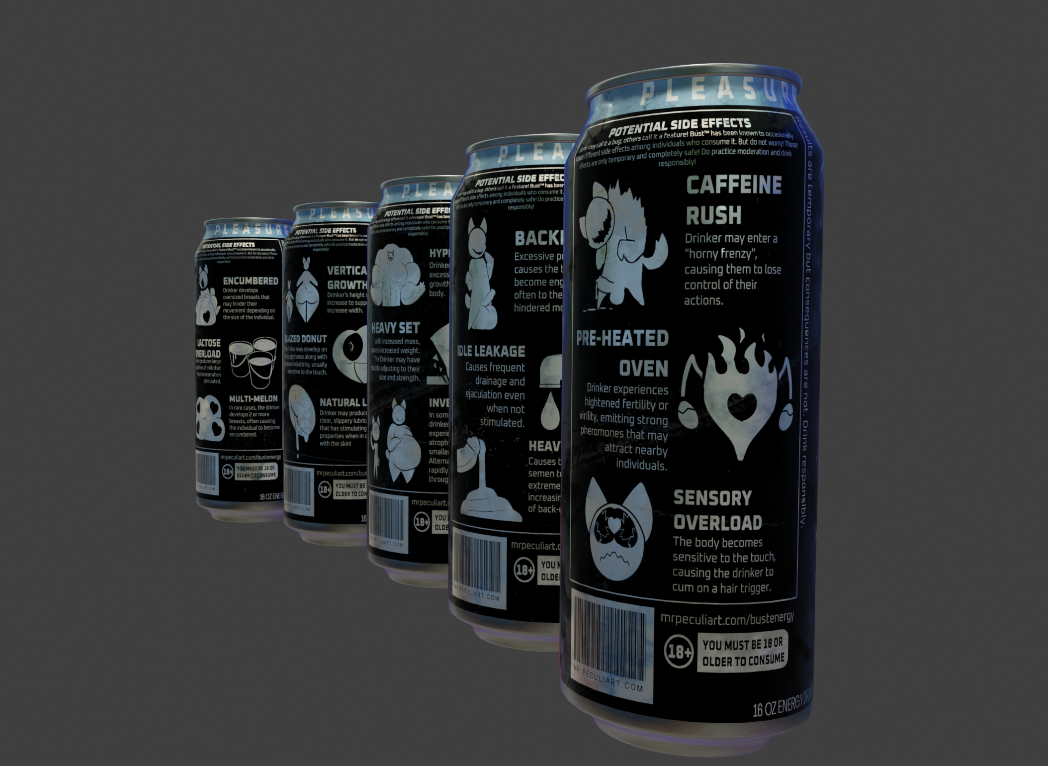 SmutBase • BUST energy Drink