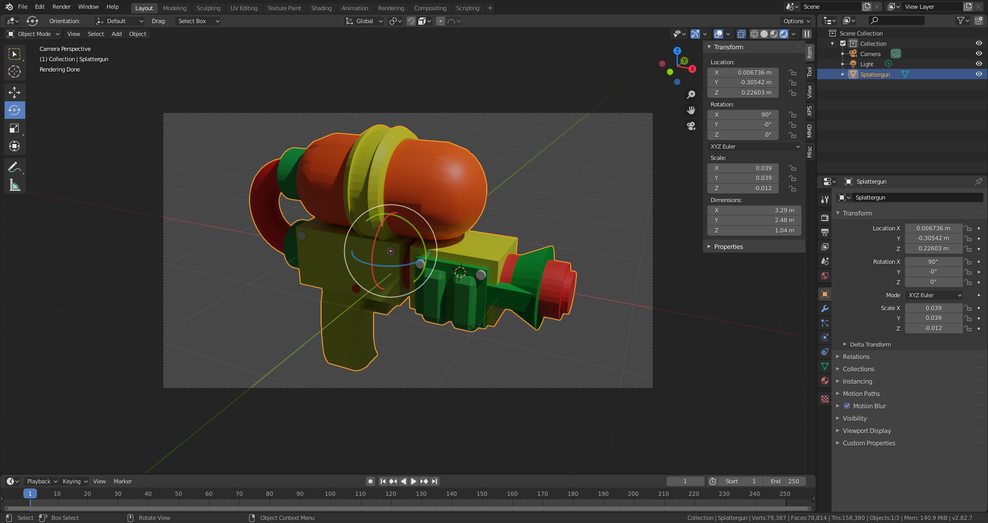 Open3DLab • Splatoon Splattergun