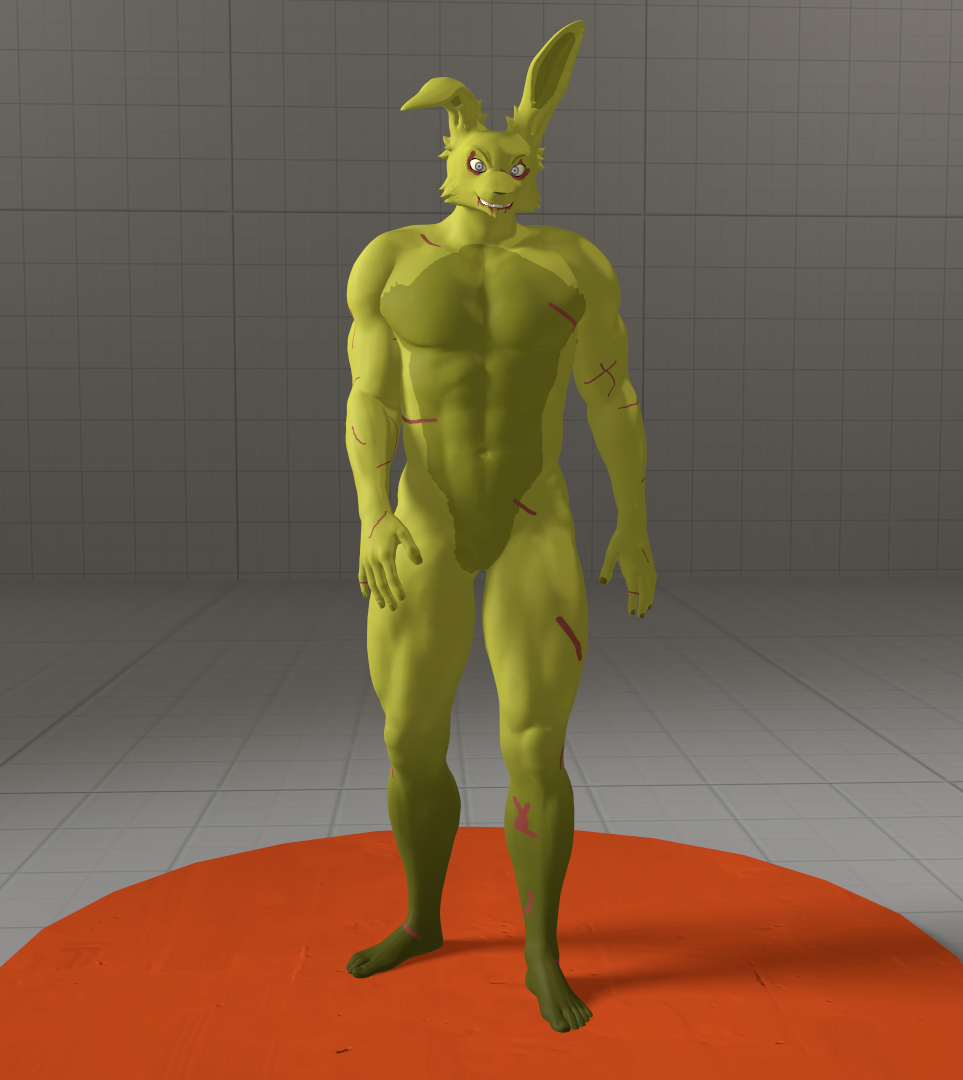 SFMLab • springtrap furry (texture)