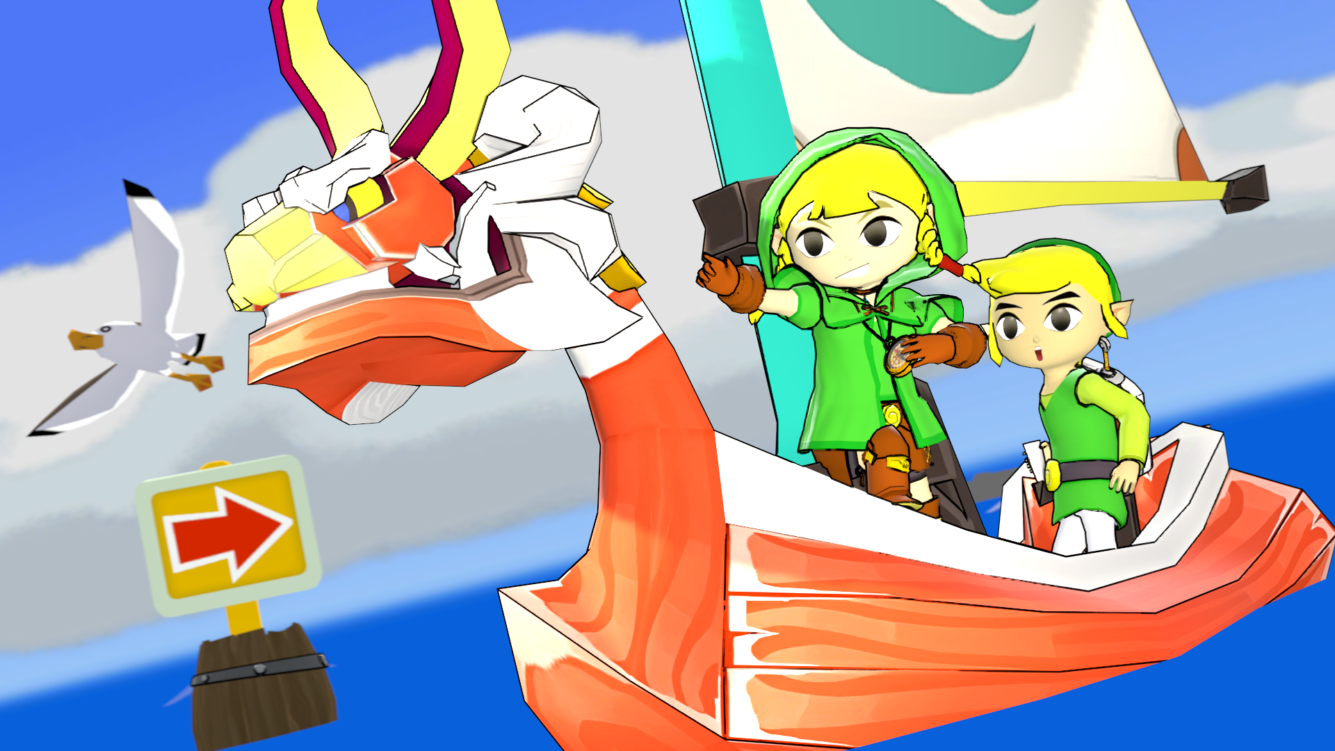 SFMLab • The Legend Of Zelda: The Wind Waker 4X Model pack