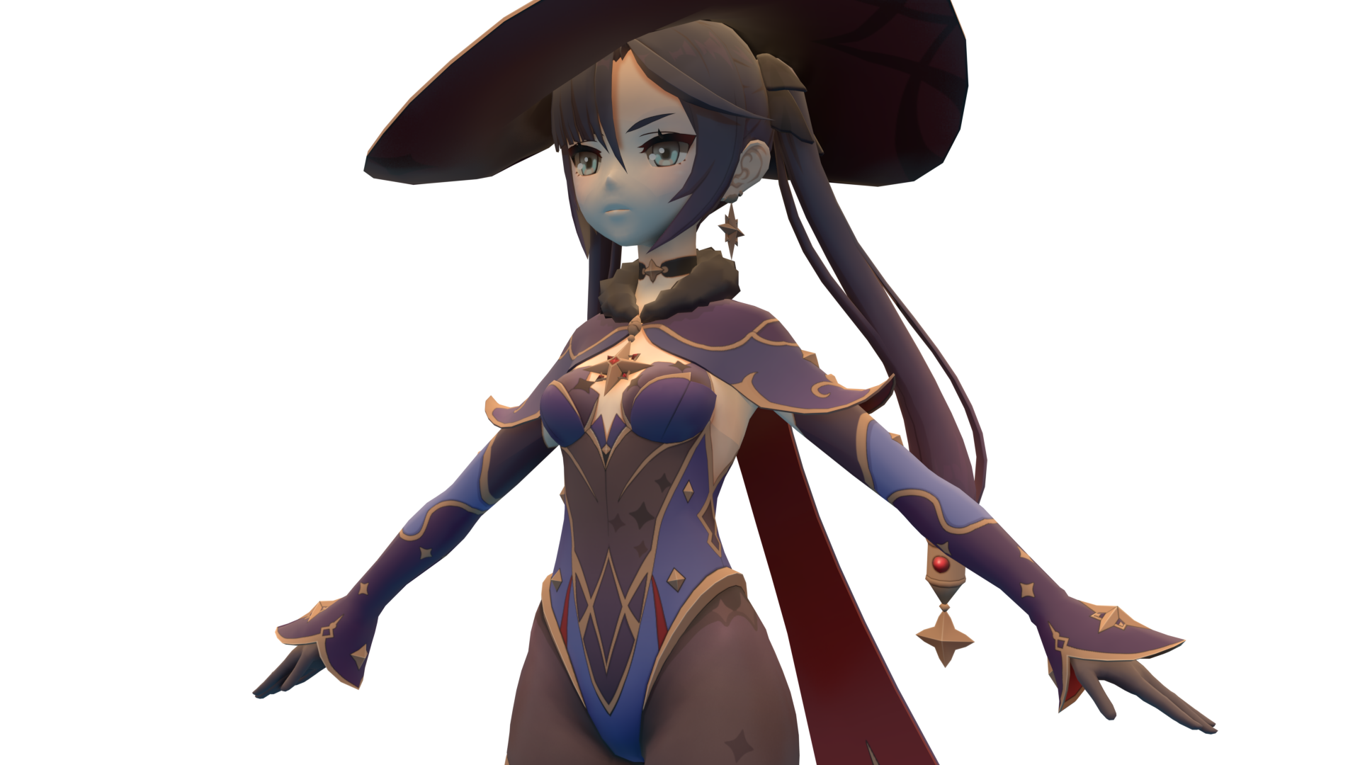 Open3DLab • Mona V2 (Genshin Impact)