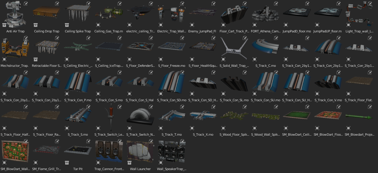 Open3DLab • Fortnite Weapon Asset Library