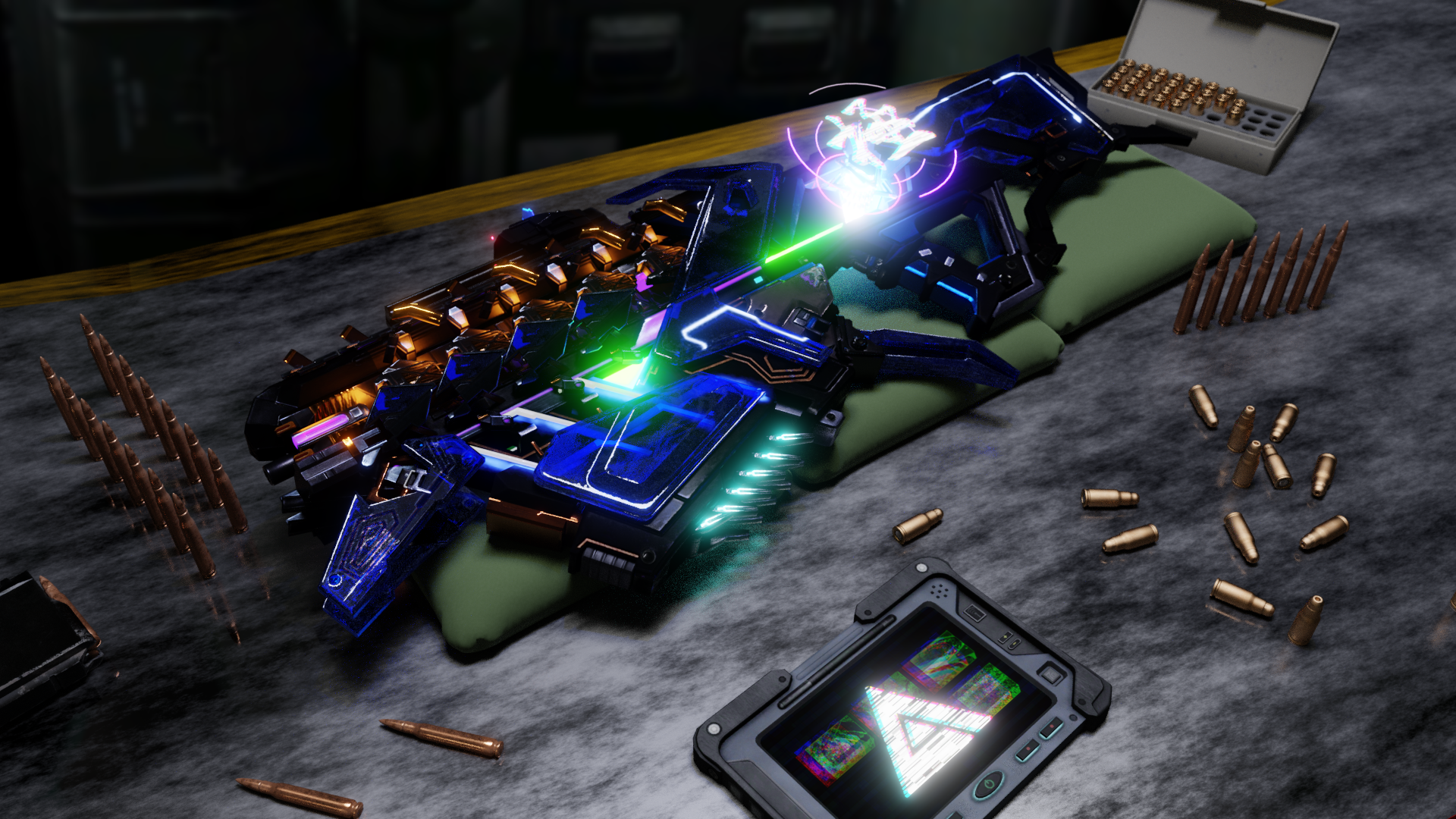 Open3DLab • Switchblade X9 "Neon Legend"