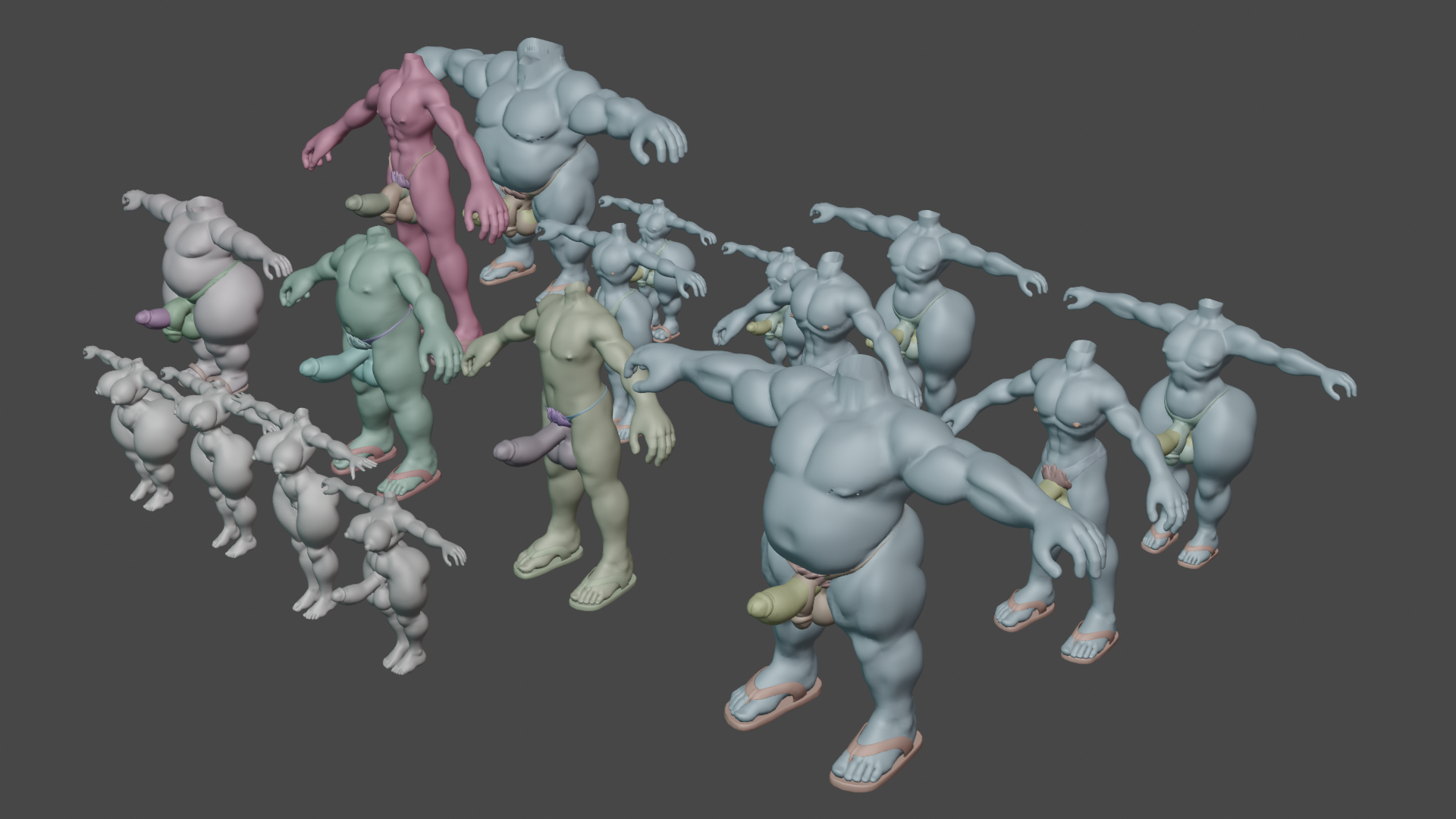 SmutBase • KM Body bases